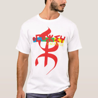 CAMISETA AMAZIGH MON BEAU MOTIF DE LA CULTURE KABYLE