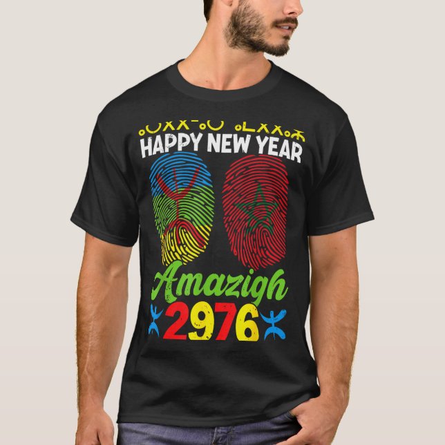 Camiseta Amazigh New Year Celebration 2976 Amazigh New Year (Frente)