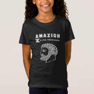 Camiseta amazigh rei Massinissa Kabyle algerie Marrocos