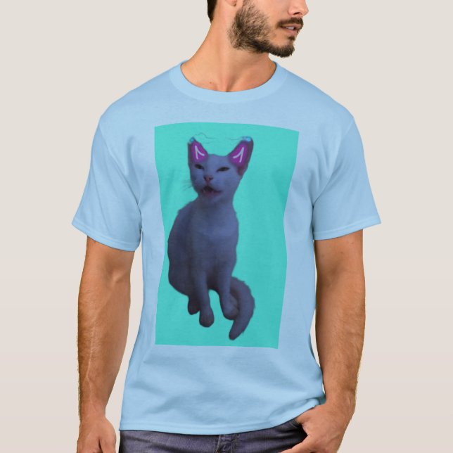 Camiseta Amazing cat (Frente)