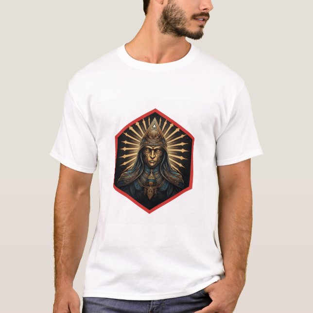 Camiseta Amazing Illuminati Fantasy Portrait (Frente)