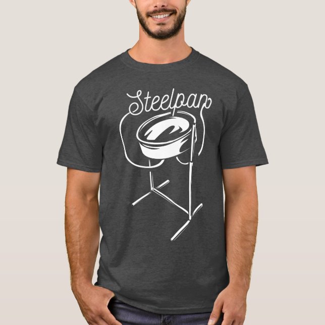 Camiseta Amazing Steelpan Steel Pan Drum Band Pannists gift (Frente)