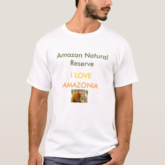 Camiseta Amazon Natural Reserve (Frente)