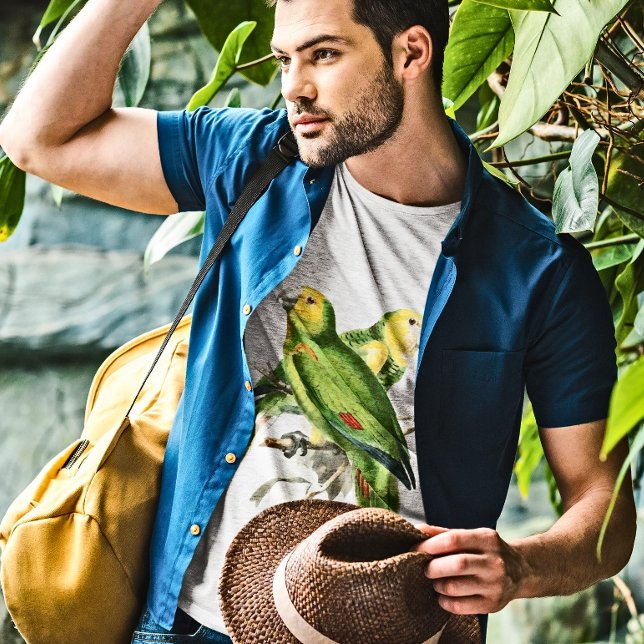 Camiseta Amazona Parrots - aves de colheita (Criador carregado)