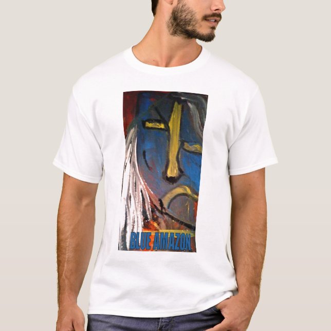 CAMISETA AMAZÔNIA AZUL (Frente)