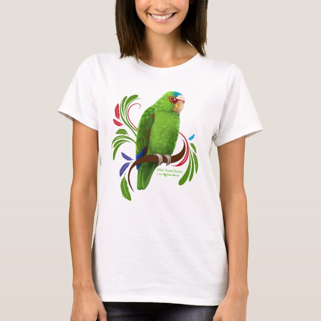 Camiseta Amazônia Fronteira Branca (Frente)