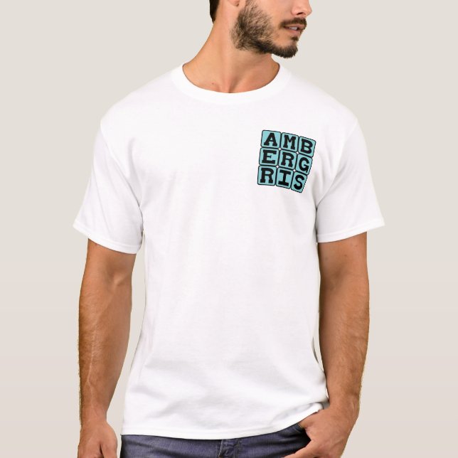 Camiseta Âmbar Gris, Vômito de Baleia (Frente)