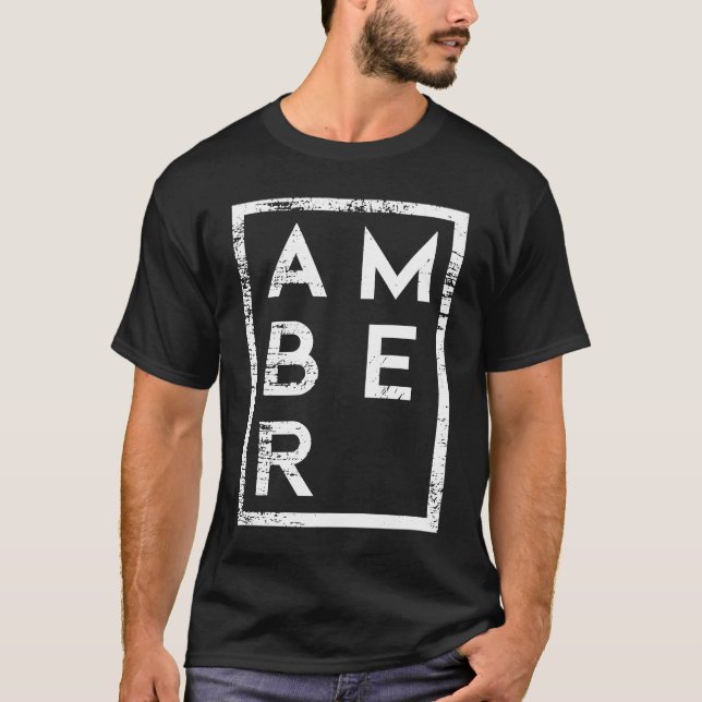 Camiseta Âmbar Minimalismo (Frente)