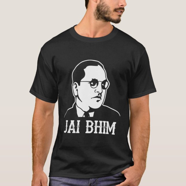 Camiseta Ambedkar Jayanthi Jai Bhim/Bheem (Frente)