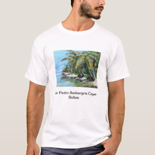 Camiseta Ambergris Caye Belize de San Pedro