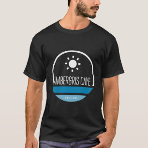 Camiseta Ambergris Caye Belize - Gráfico de Praia