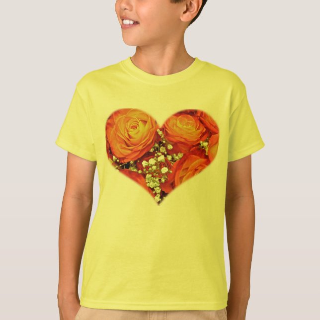 Camiseta Amberina Rosa Kid T-Shirt (Frente)