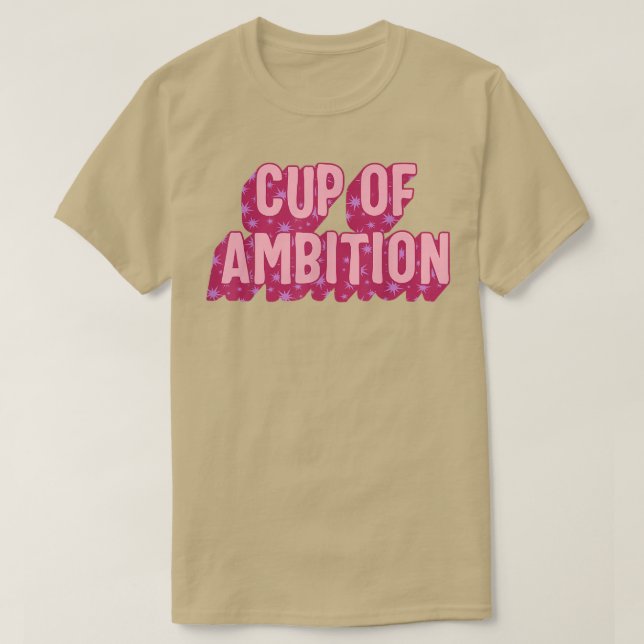 Camiseta Ambição Feminista Empoderando Igualdade entre Mulh (Frente do Design)