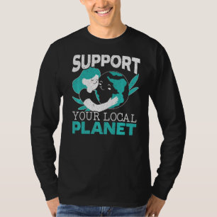 Camiseta Ambientalista Natureza Reciclagem Mãe Terra Da