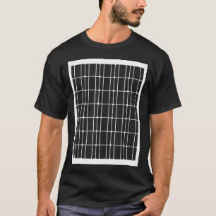 Camiseta Ambiente renovável de painel de energia solar engr