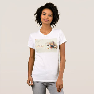 Camiseta Ambiente Urbano Fundo das Mulheres em T-Shirt
