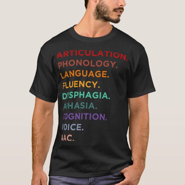 Camiseta Âmbito de Prática da SLP (Frente)