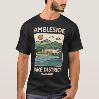 Camiseta Ambleside Lake District Inglaterra Viagem