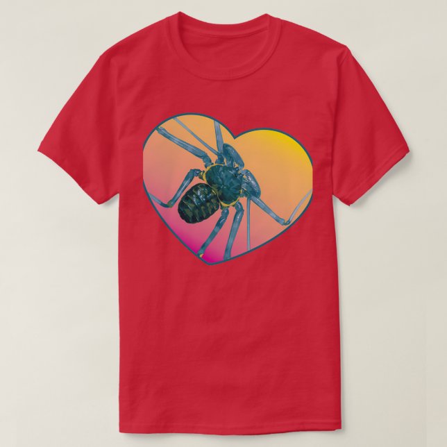 Camiseta Amblypygi ama Phrynus whitei (Frente do Design)