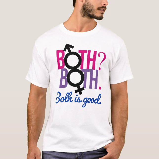 Camiseta Ambos. Ambos? Ambos é bom (Frente)