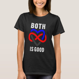 Camiseta Ambos São Um Bom Orgulho De Polimomória Do Coração