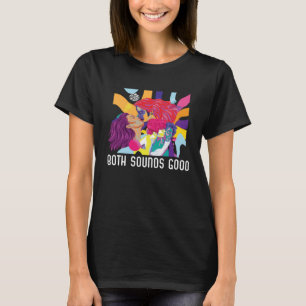Camiseta Ambos Soam Bi Bi Bisexual Rainbow Pride Bisexua
