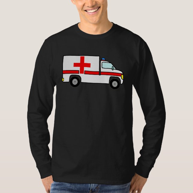Camiseta Ambulance Driver Ambulance Life Saver Ambulance (Frente)