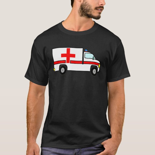 Camiseta Ambulance Driver Ambulance Life Saver Ambulance (Frente)