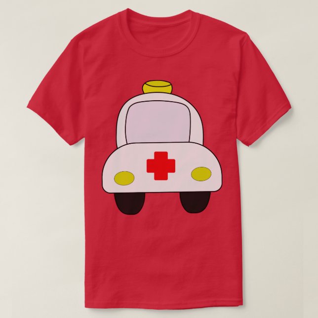 Camiseta Ambulância (Frente do Design)