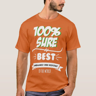 Camiseta Ambulância Assistente de Assistência Engraçado Slo