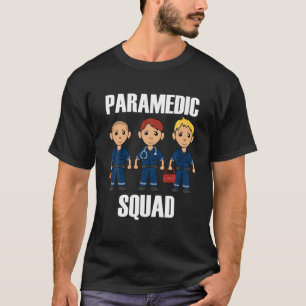 Camiseta Ambulância de Emergência EMT no Esquadrão param