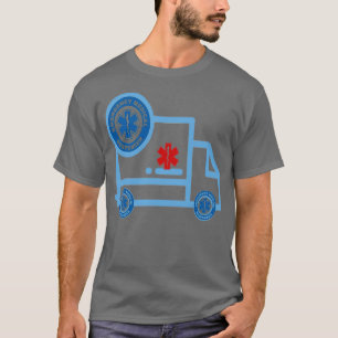 Camiseta Ambulância foram os serviços médicos de emergência