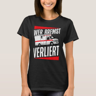 Camiseta Ambulância que perder freios
