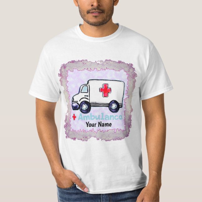 Camiseta Ambulância T-Shirt (Frente)
