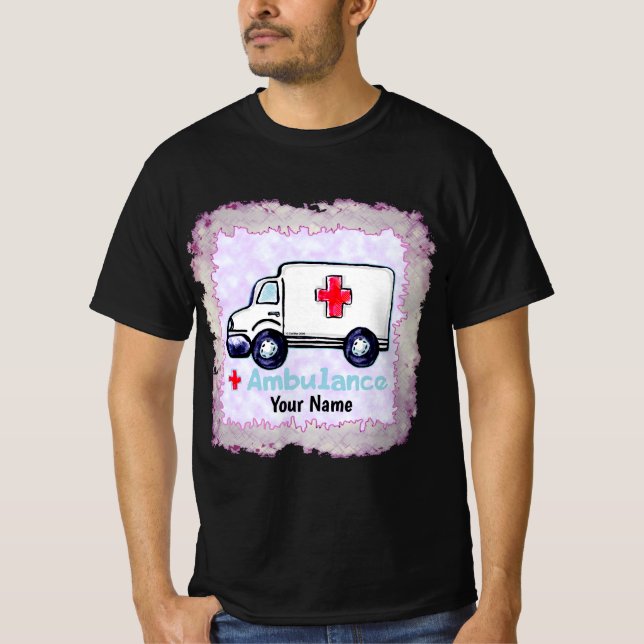 Camiseta Ambulância T-Shirt (Frente)