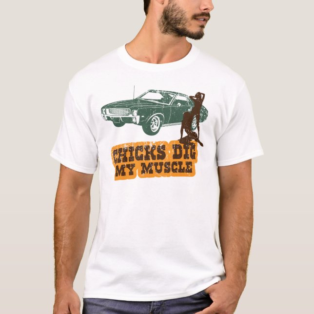 CAMISETA AMC 1968 AMX (Frente)