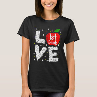 Camiseta Ame A Apple Da Série 1rua Engraçada De Volta Ao Pr