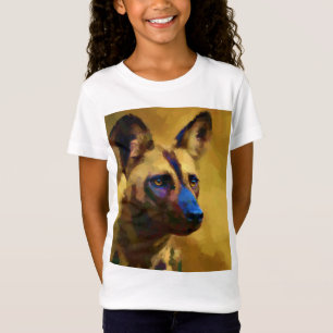 Camiseta Ame a Arte Canina Africana