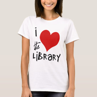 Camiseta Ame a biblioteca