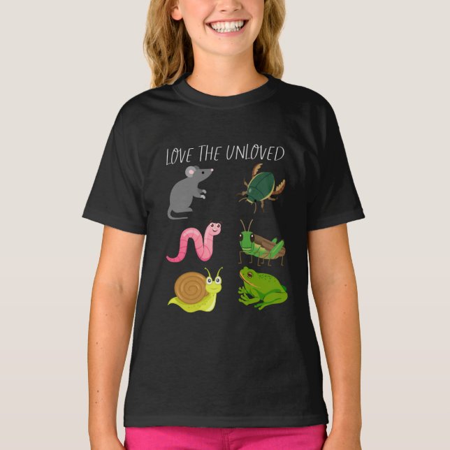Camiseta Ame a gentileza da consciência mental não amada (Frente)