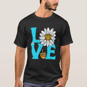 Camiseta Ame a judia Daisy Hanukkah Pajamas Chanukah PJs