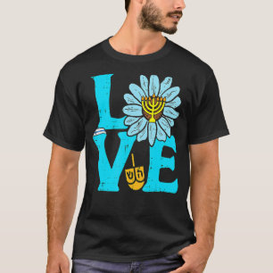Camiseta Ame a judia Daisy Hanukkah Pajamas Chanukah PJs Wo