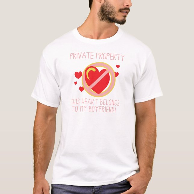 Camiseta Ame a minha Namorado (Frente)