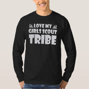 Camiseta Ame a minha tribo de escuteiro