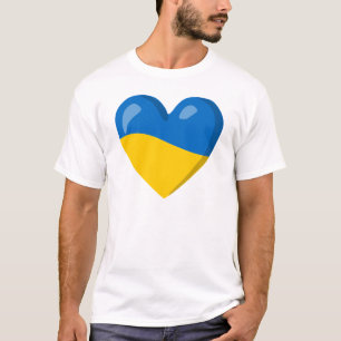 Camiseta Ame a Ucrânia Apoie