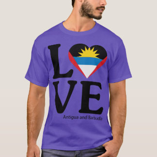 Camiseta Ame Antígua e Barbuda amigo