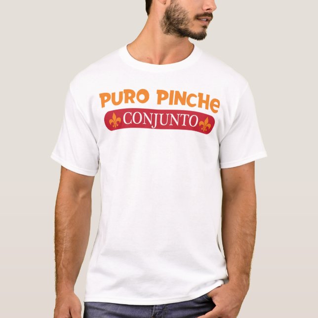 Camiseta Ame esse t-shirt dos homens de Pinche Conjunto (Frente)