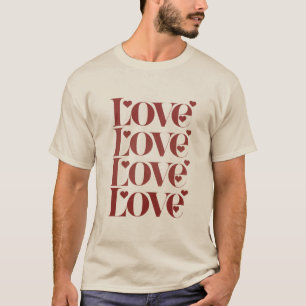 Camiseta Ame Feliz Dia dos Namorados Casal de Namorados