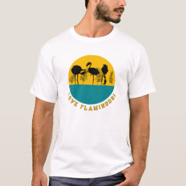 Camiseta Ame flamingos!