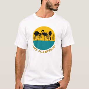 Camiseta Ame flamingos!